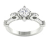Excellent I1/G Natural 1.40Ct Diamond Jewelry 14Kt Solid Gold Comfort fit Polished Shiny Solitaire Engagement Ring Band