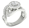14K White / Yellow / Rose Gold Huge I1/G Sparkly 1.70Ct Real Diamond Solitaire Ring Engagement Wedding Band