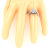 Comfort Fit Polished Shiny Huge I1/G Real 1.60Ct Diamond 14K White / Yellow / Rose Gold Solitaire with Accents Engagement Ring Band