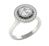 I1/G 1.30Ct Ladies Round Brilliant Cut Diamond Prong Set Solitaire Ring Anniversary Band 14K White / Yellow / Rose Gold