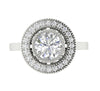 I1/G 1.30Ct Ladies Round Brilliant Cut Diamond Prong Set Solitaire Ring Anniversary Band 14K White / Yellow / Rose Gold