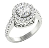 I1/G Huge 1.75TCW Natural Diamond Jewelry Solitaire Anniversary Ring Band 14Kt White / Yellow / Rose Gold 11.60MM