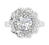 Excellent Huge I1/G Round Brilliant Cut 2.10Ct Diamond 14K Solid Gold Prong Set Solitaire Engagement Ring Band