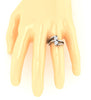 Appraisal I1/G 1.01Ct Natural Sparkly Diamond 14K Gold Bar Set Solitaire Engagement Ring Band 12.95MM