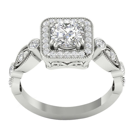 Huge I1/G 1.50Ct Not Enhanced Diamond Jewelry 14Kt White / Yellow / Rose Gold Appraisal Solitaire Anniversary Ring Band