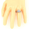 I1/G Sparkly 1.35Ct Ladies Round Brilliant Cut Diamond Jewelry 14Kt White / Yellow / Rose Gold Solitaire Ring Engagement Band