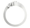 Excellent I1/G 1.00Ct Natural Diamond Jewelry 14Kt Solid Gold Solitaire Three Stone Engagement Ring Band