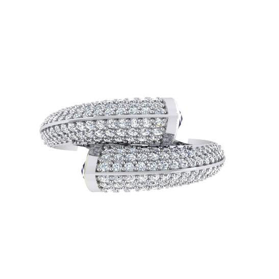 Excellent Engagement Wedding Ring Band SI1/G 1.10Ct Genuine Diamond Jewelry 14Kt Solid Gold