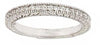 Engagement Wedding Stackable Ring Excellent I1/G 0.40Ct Genuine Diamond Jewelry 14K White / Yellow / Rose Gold