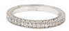 Engagement Wedding Stackable Ring Excellent I1/G 0.40Ct Genuine Diamond Jewelry 14K White / Yellow / Rose Gold