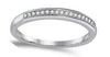 I1/G Natural 0.30Ct Diamond Solid 14K White / Yellow / Rose Gold Comfort fit Polished Shiny Engagement Stackable Ring Band