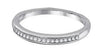 I1/G Natural 0.30Ct Diamond Solid 14K White / Yellow / Rose Gold Comfort fit Polished Shiny Engagement Stackable Ring Band