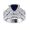 SI1/G 0.75Ct Natural Diamond 14Kt White / Yellow / Rose Gold Engagement Bridal Ring Set Band Appraisal